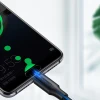 Кабель Ugreen Quick Charge USB-A to USB Type-C 3A 0.25m Black (6957303861149)
