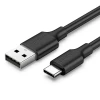 Кабель Ugreen USB-A to USB Type-C 2A 0.5m Black (6957303861156)