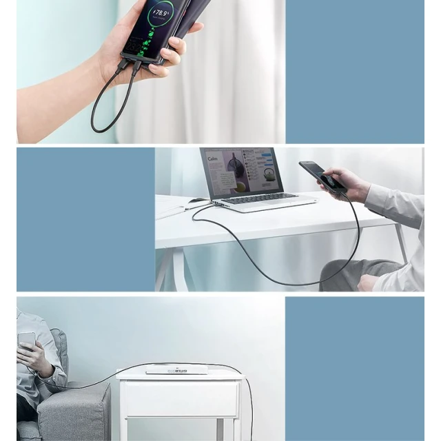 Кабель Ugreen USB-A to USB Type-C 2A 1m Black (6957303861163)