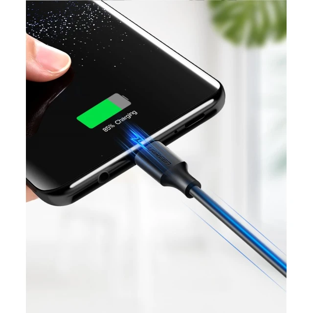 Кабель Ugreen USB-A to USB Type-C 2A 1m Black (6957303861163)