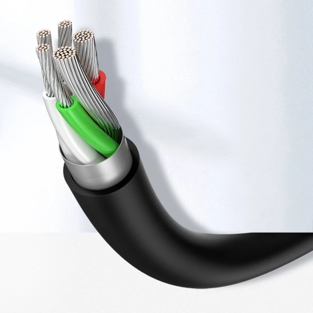 Кабель Ugreen USB-A to USB Type-C 3A 1.5m Black (6957303861170)