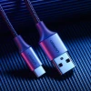 Кабель Ugreen Quick Charge USB-A to USB Type-C 3A 0.5m Gray (6957303861255)