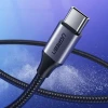 Кабель Ugreen Quick Charge USB-A to USB Type-C 3A 2m Gray (UGR068BLK)