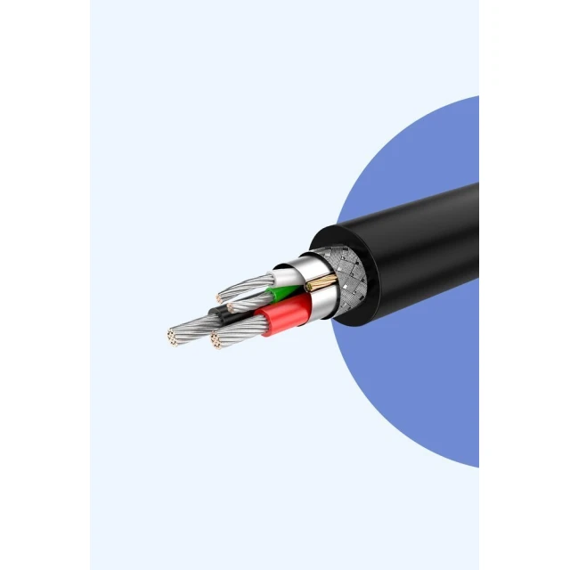 Кабель Ugreen USB-A to micro USB 2A 1m Black (6957303861361)