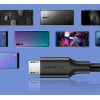 Кабель Ugreen USB-A to micro USB 2.4A 1.5m Black (UGR1417)