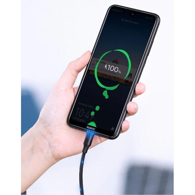 Кабель Ugreen USB-A to micro USB 2.4A 1.5m Black (UGR1417)