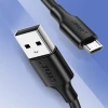 Кабель Ugreen USB-A to micro USB 2.4A 1.5m Black (UGR1417)