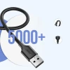 Кабель Ugreen USB-A to micro USB 2.4A 1.5m Black (UGR1417)