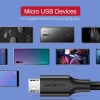Кабель Ugreen US289 USB-A to microUSB Fast Charging 18W 1m White (60141-Ugreen)