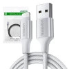 Кабель Ugreen US199 USB-A to Lightning 2.4A 1.5m Silver (60162)