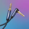 Кабель Ugreen AUX 2x Mini Jack 3.5mm 1m Blue (6957303861798)