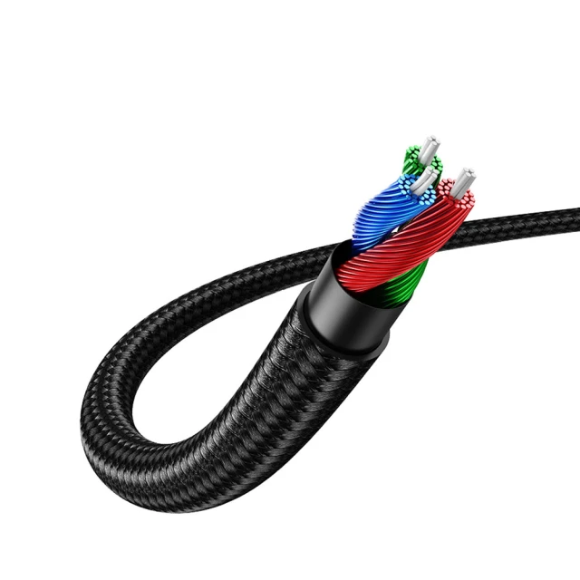 Кабель Ugreen AUX 2x Mini Jack 3.5mm 1m Blue (6957303861798)