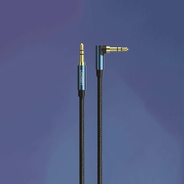 Кабель Ugreen AUX 2x Mini Jack 3.5mm 1m Blue (6957303861798)