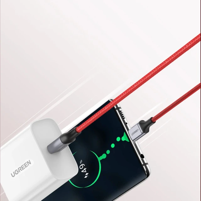 Кабель Ugreen US294 USB-C 2.0 / USB-C 2.0 3A Червоний (60186-ugreen)