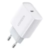 Мережевий зарядний пристрій Ugreen QC/PD 20W USB-C White (60450-ugreen)