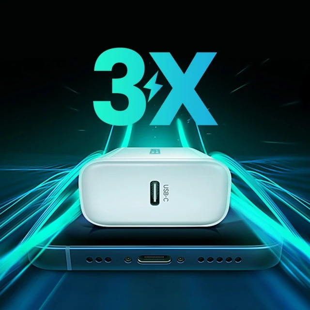 Мережевий зарядний пристрій Ugreen QC/PD 20W USB-C White (60450-ugreen)