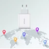Мережевий зарядний пристрій Ugreen FC/QC 36W USB-C | USB-A White (60468 CD170)
