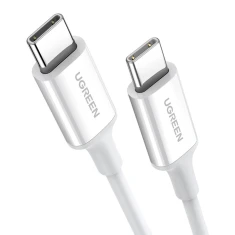Кабель Ugreen US264 USB-C / USB-C PD QC AFC 1m White (60518)