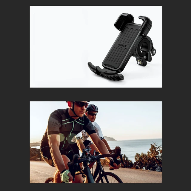 Утримувач Ugreen Universal Bicycle Phone Holder for Bike Motorcycle Handlebar Black (UGR1060BLK)
