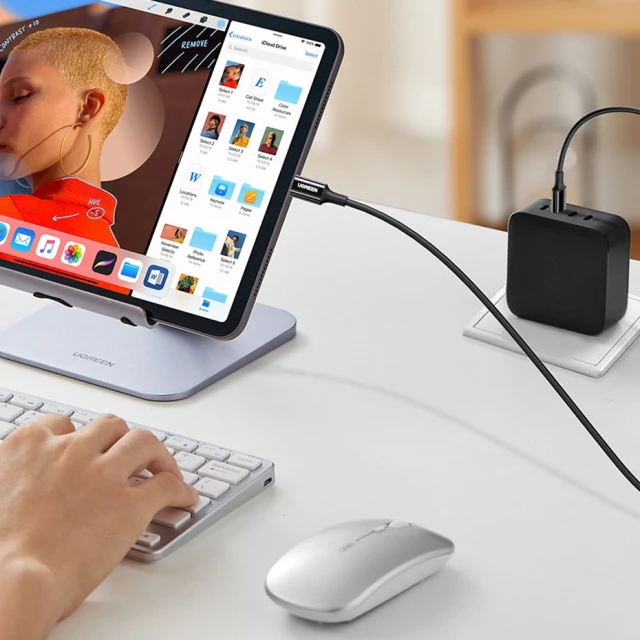 Кабель Ugreen USB Type-C to USB Type-C 1m White (UGR1288WHT)