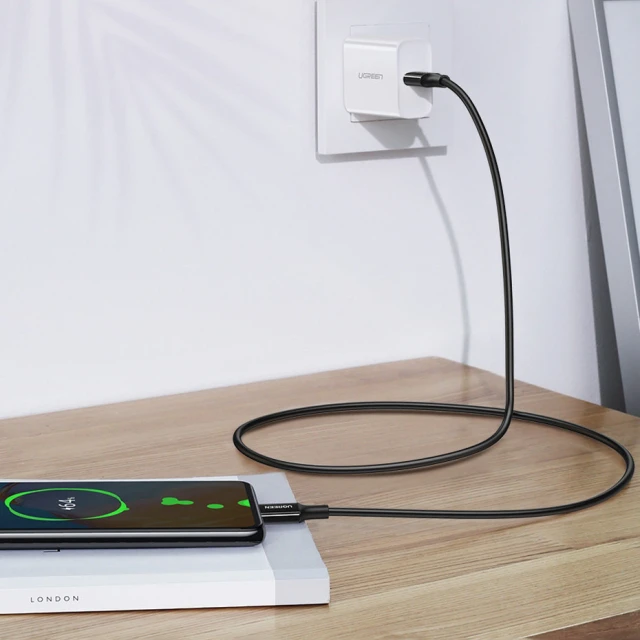 Кабель Ugreen USB Type-C to USB Type-C 1m White (UGR1288WHT)