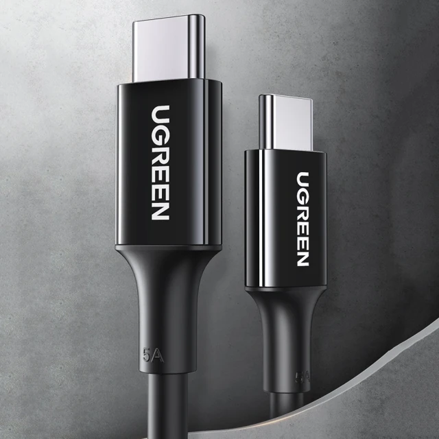 Кабель Ugreen USB Type-C to USB Type-C 100W 5A 2m White (UGR1300WHT)