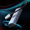 USB-хаб Ugreen USB-A (male)/USB Type-C/3x USB-A (female)/Ethernet RJ45 Gray (UGR1219SLV)
