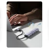 USB-хаб Ugreen USB-A (male)/USB Type-C/3x USB-A (female)/Ethernet RJ45 Gray (UGR1219SLV)