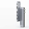 USB-хаб Ugreen 2x USB Type-C to USB Type-C PD/3x USB-A 3.0 Gray (UGR1406)
