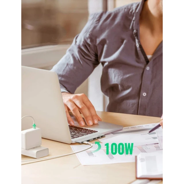 USB-хаб Ugreen 2x USB Type-C to USB Type-C PD/3x USB-A 3.0 Gray (UGR1406)