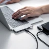 USB-хаб Ugreen 2x USB Type-C to USB Type-C PD/3x USB-A 3.0 Gray (UGR1406)