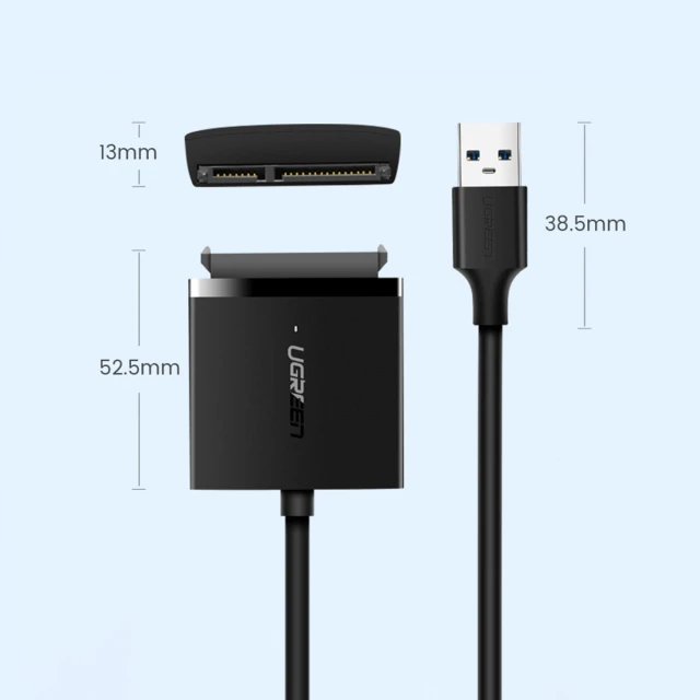 Адаптер Ugreen USB-A for SSD/HHD 2.5