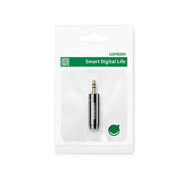 Аудиоадаптер Ugreen Audio Adapter 3.5mm to 6.35mm Mini Jack Gray (6957303867110)