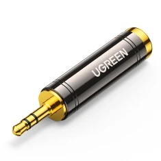 Аудіоадаптер Ugreen Audio Adapter 3.5mm to 6.35mm Mini Jack Gray (6957303867110)