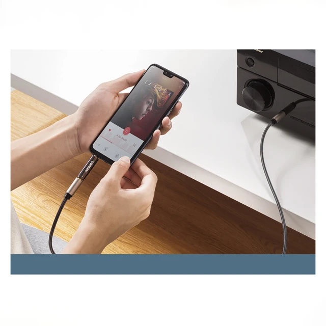 Аудиоадаптер Ugreen Audio Adapter 3.5mm to 6.35mm Mini Jack Gray (6957303867110)