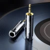 Аудиоадаптер Ugreen Audio Adapter 3.5mm to 6.35mm Mini Jack Gray (6957303867110)