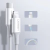 Кабель Ugreen MFi USB Type-C to Lightning 3A 1.5m White (UGR1290WHT)