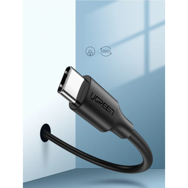 Кабель Ugreen USB-A to USB Type-C 3A 3m Black (UGR1163BLK)