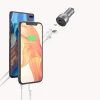 Автомобільний зарядний пристрій Ugreen Quick Charge USB-A/USB Type-C 36W 3A Gray (UGR691GRY)