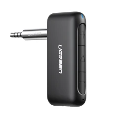 Аудіоприймач Ugreen Bluetooth 5.0 Audio Receiver AUX Mini Jack for Car Black (UGR496)