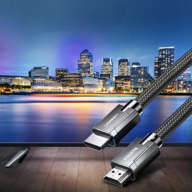 Кабель Ugreen HDMI 8K 60Hz/4K 120Hz 2m Gray (UGR363)