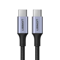 Кабель Ugreen Quick Charge USB Type-C to USB Type-C 100W 5A 2m Gray (UGR1148GRY)
