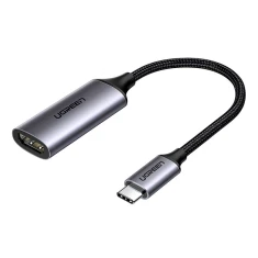 Адаптер Ugreen USB Type-C to HDMI 2.0 Adapter 4K 60 Hz Thunderbolt 3 for MacBook/PC Gray (UGR330GRY)