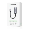 Адаптер Ugreen USB Type-C to HDMI 2.0 Adapter 4K 60 Hz Thunderbolt 3 for MacBook/PC Gray (UGR330GRY)
