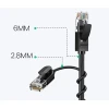 Патчкорд Ugreen RJ45 to RJ45 1000 Mbps 5m Black (6957303876549)