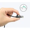Патчкорд Ugreen Ethernet RJ45 Cat 6A UTP 1000Mbps 10m Black (UGR468BLK)