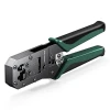 Кабельний затискач Ugreen Ethernet RJ45 NW136 8P6P Black/Green (70683-ugreen)