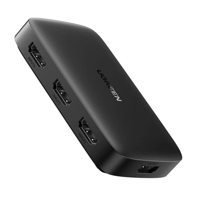 Перемикач Ugreen HDMI to 3x HDMI 4K 30Hz Black (UGR963BLK)
