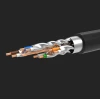 Патчкорд Ugreen Ethernet RJ45 Cat 7 STP LAN 10Gbps 2m Black (UGR414BLK)