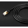 Патчкорд Ugreen Ethernet RJ45 Cat 7 STP LAN 10Gbps 2m Black (UGR414BLK)